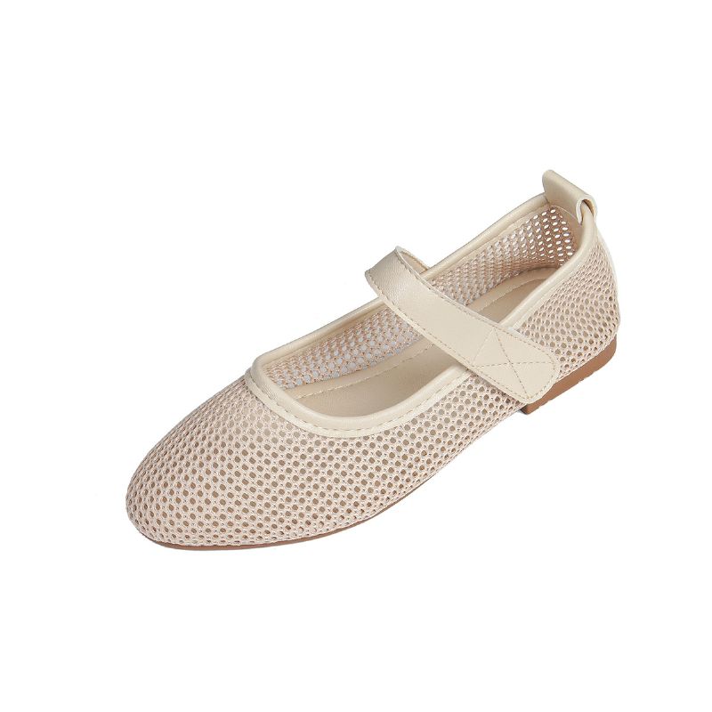 Piger Casual Letvægts Mesh Velcro Sandaler Flats