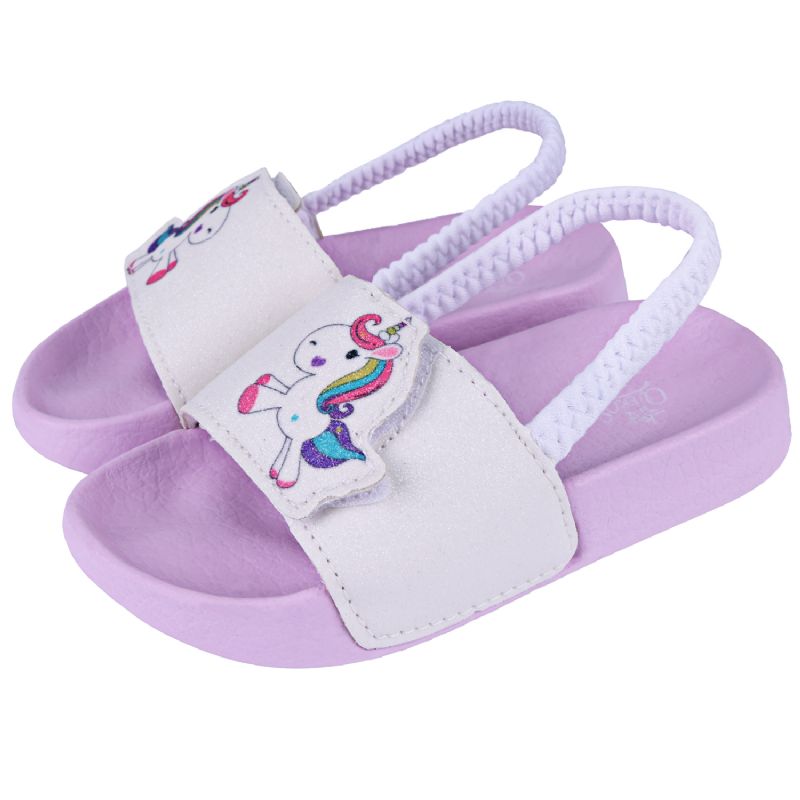 Småbørns Skridsikre Sandaler Unisex-slides Med Tegneseriedyrsdesign