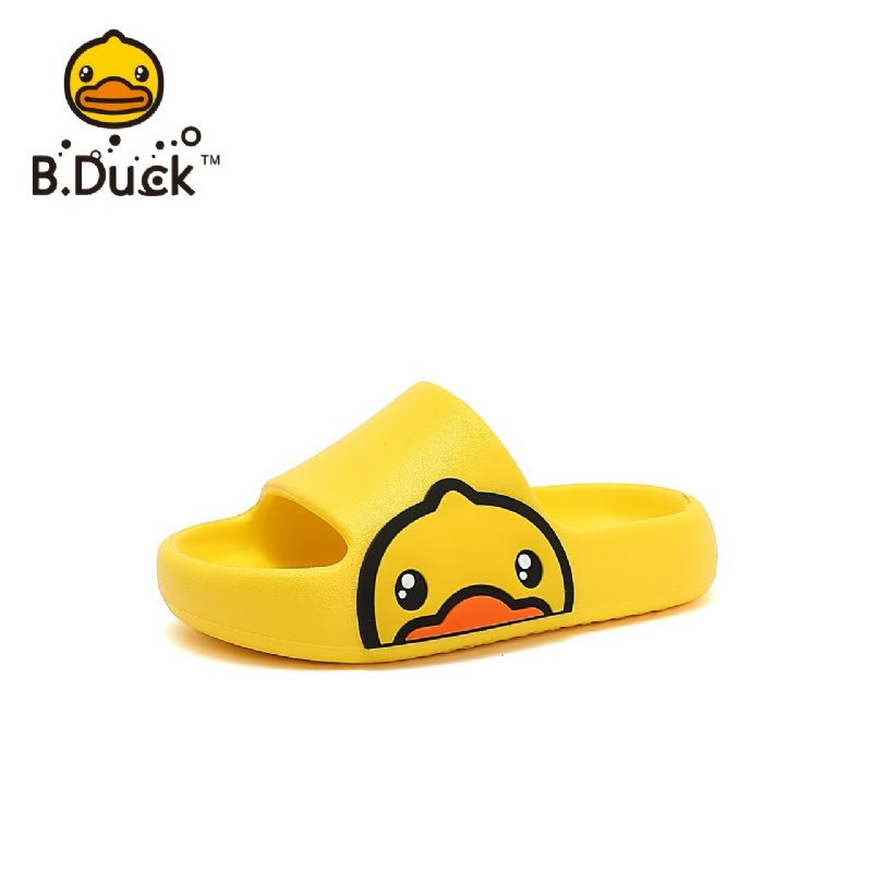 B.duck Unisex Blødsålede Skridsikker Slides Med Tegneserieand-design