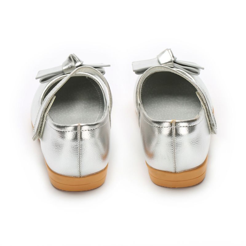 Babypiger Julegaver Bowknot Prinsesse Brudekjole Mary Jane Flats Sko