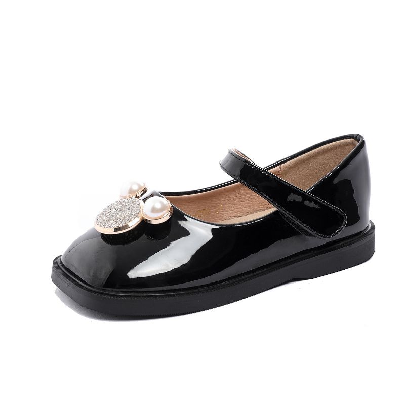 Piger Mode Komfortable Anti-slip Velcro Mary Jane Flats