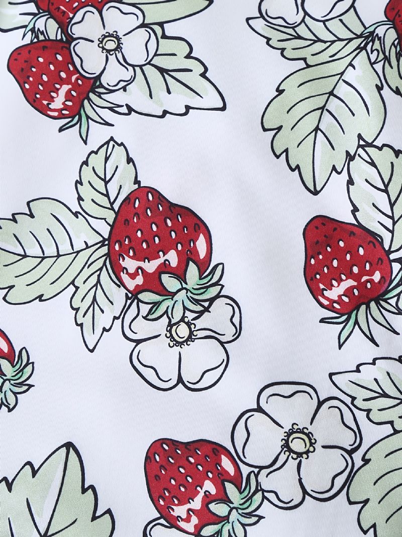 Baby Piger Flæse Langærmet Blomsterprint Jumpsuit Babytøj