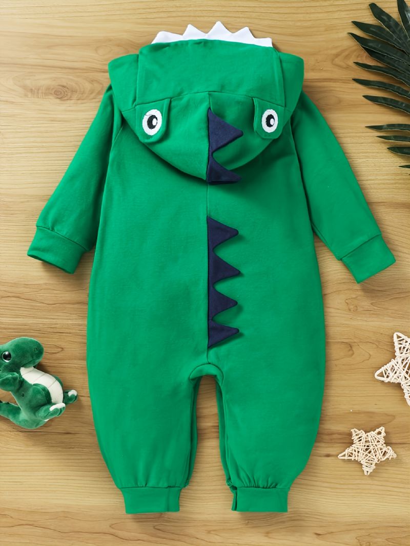 Drenge Langærmet Dinosaur Cosplay Jumpsuit Børnefest Iført Baby Dreng Piger Fødselsdagsgave