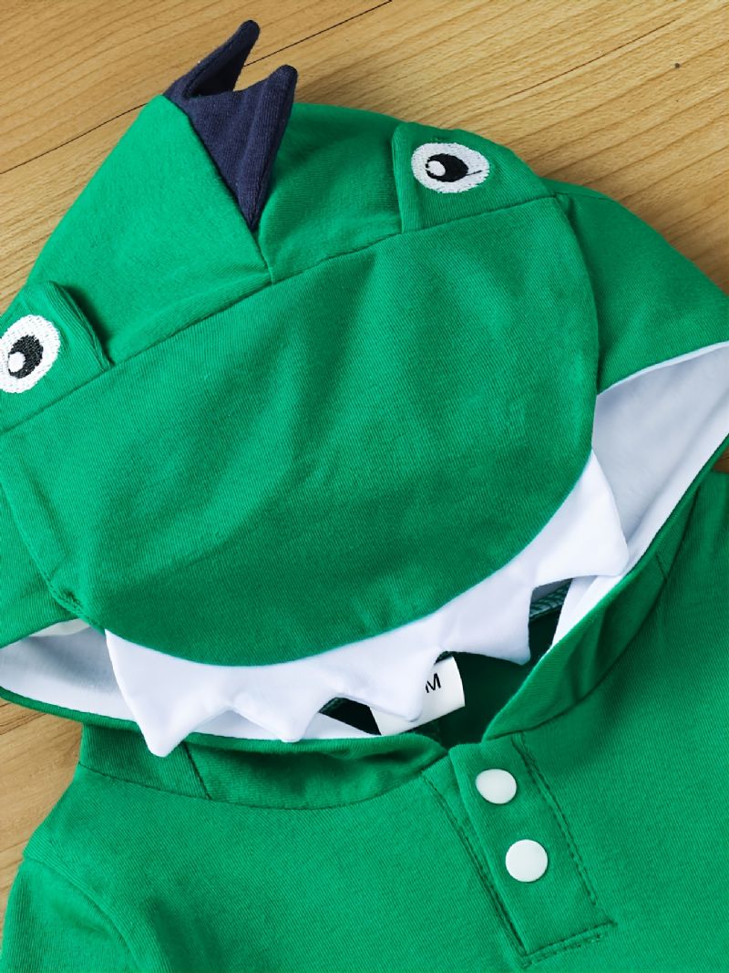 Drenge Langærmet Dinosaur Cosplay Jumpsuit Børnefest Iført Baby Dreng Piger Fødselsdagsgave