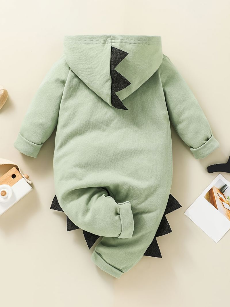 Drenge Piger Dinosaur Kostume Romper Jumpsuit Babytøj Til Forår Og Efterår