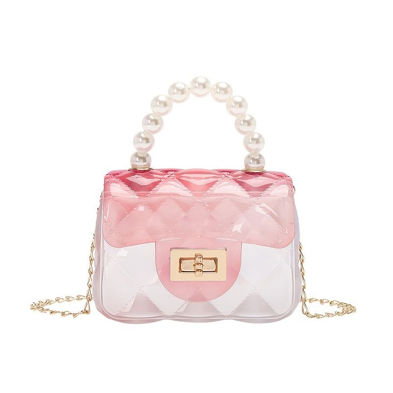 Baby Piger Pearl Håndtaske Crossbody Bag Skuldertaske Chain Bag