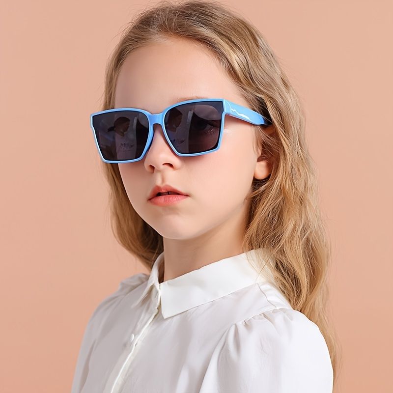 Silikone Polariserede Solbriller Til Børn I Alderen 4-11 År