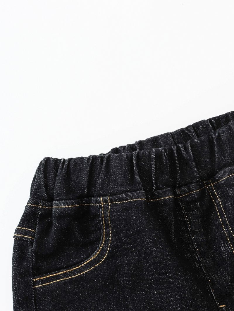 2023 Efterår Vinter Nye Store Børn Denim Casual Jeans