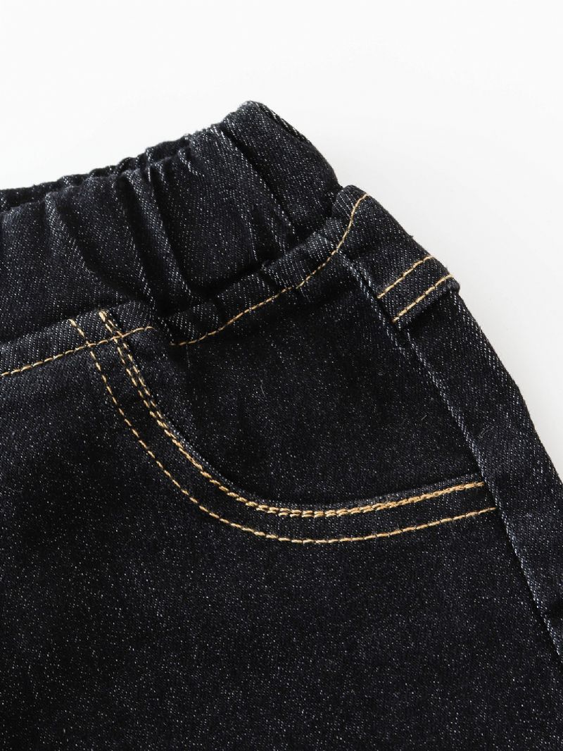 2023 Efterår Vinter Nye Store Børn Denim Casual Jeans