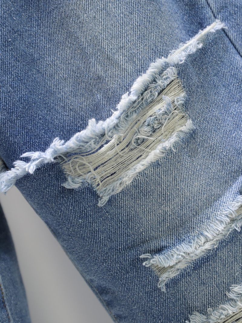 Babypiger Ripped Jean Distressed Denimbukser