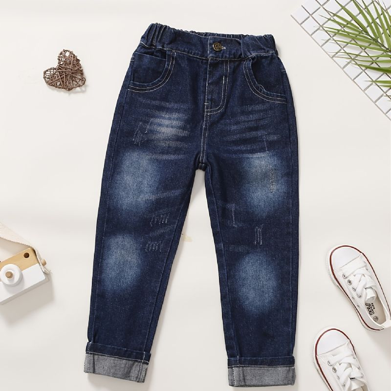 Børn Drenge Casual Mode Denim Jeans