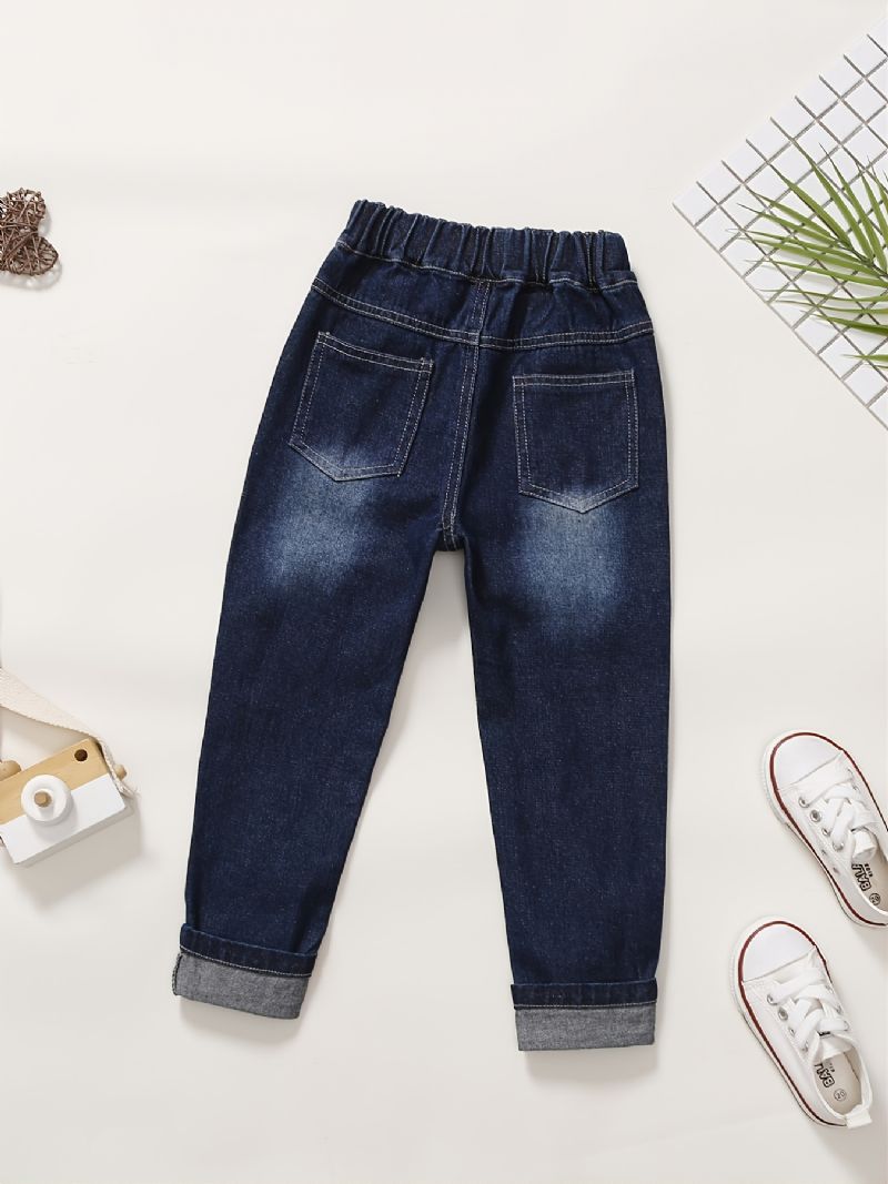 Børn Drenge Casual Mode Denim Jeans