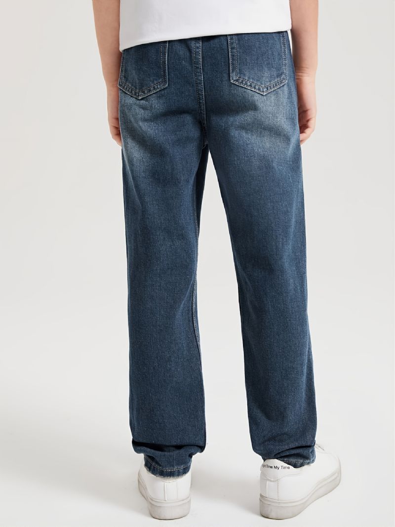 Børn Drenge Ripped Denim Casual Mode Jeans