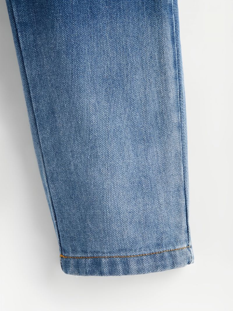 Børne Baby Piger Jeans Casual Gradient Color Bukser Børnetøj