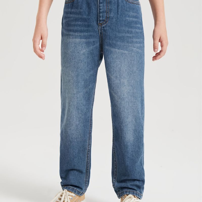 Casual Denim Jeans Til Drenge