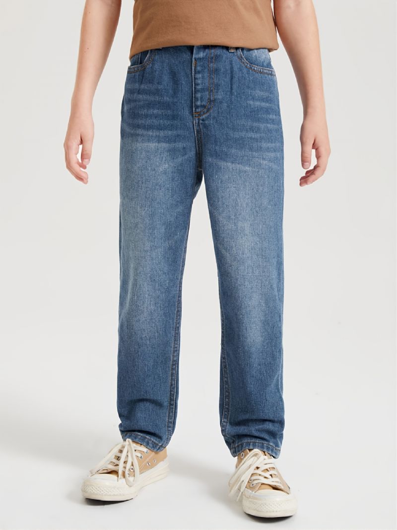 Casual Denim Jeans Til Drenge