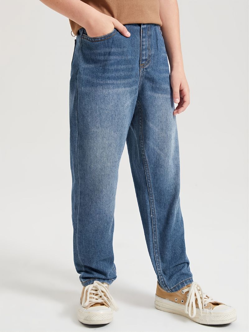 Casual Denim Jeans Til Drenge