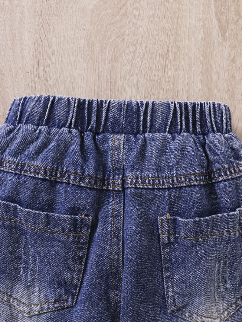 Drenge Jeans Casual Denimbukser Børnetøj