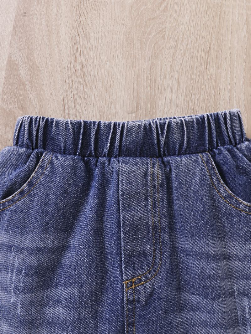 Drenge Jeans Casual Denimbukser Børnetøj