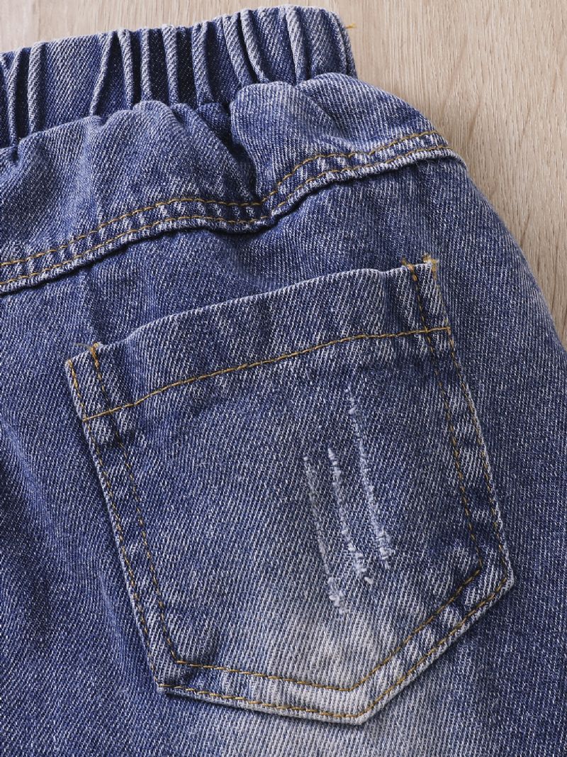 Drenge Jeans Casual Denimbukser Børnetøj