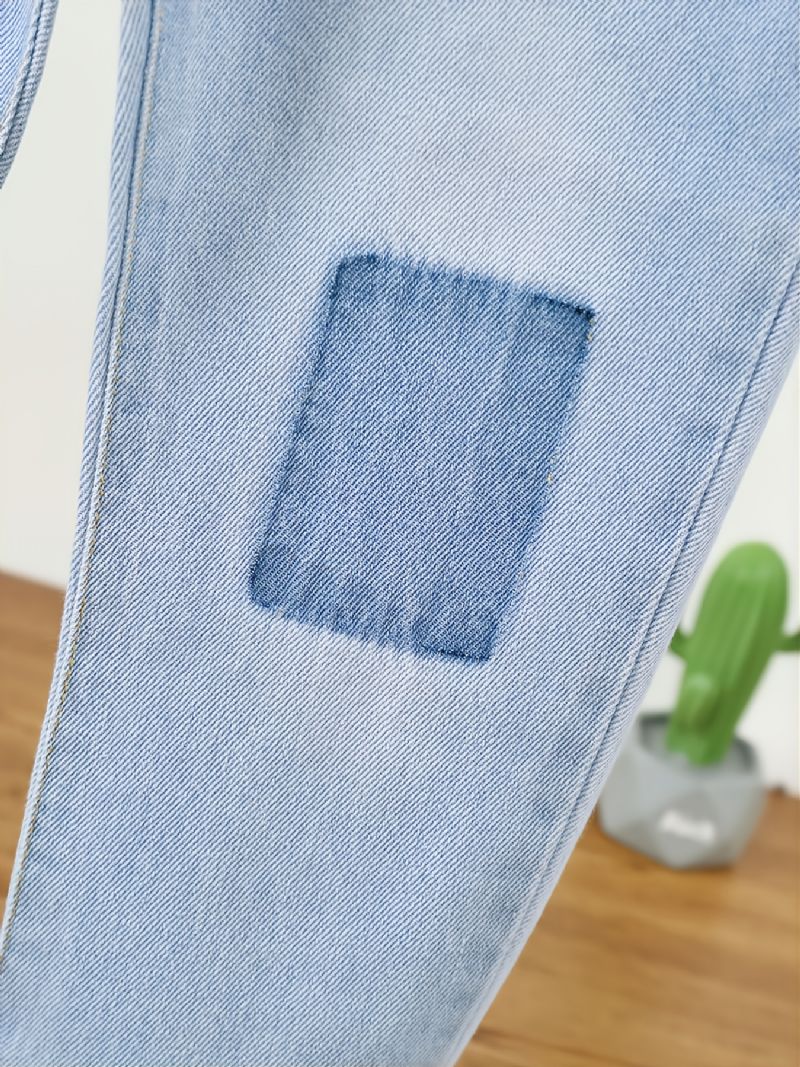 Drenge Mode Denim Jeans Til Efterår / Vinter