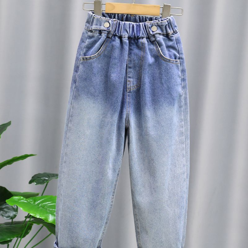 Lyseblå Gradient Jeans Til Drenge