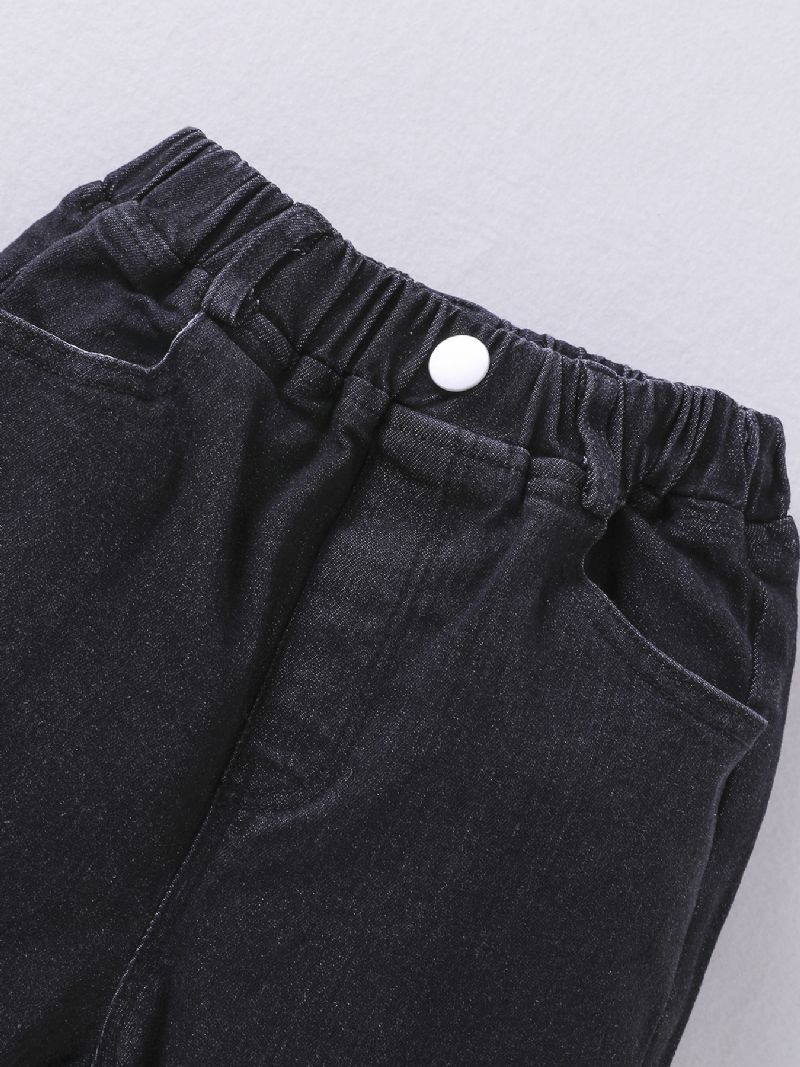 Toddler Drenge Tilspidsede Vask Jeans