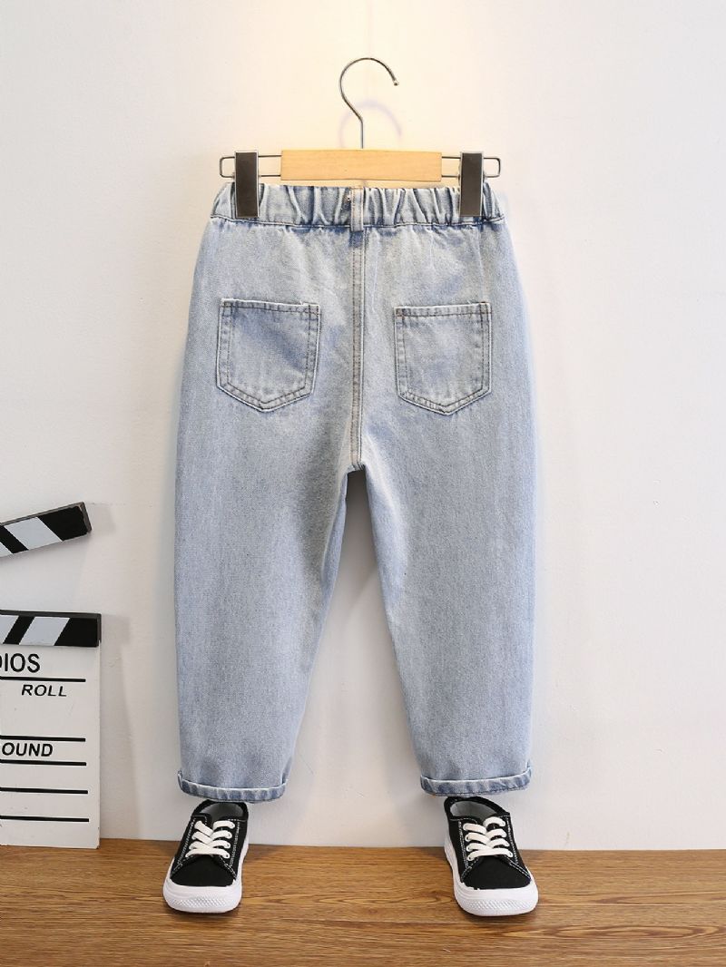 Toddler Drenge Washed Tapered Jeans