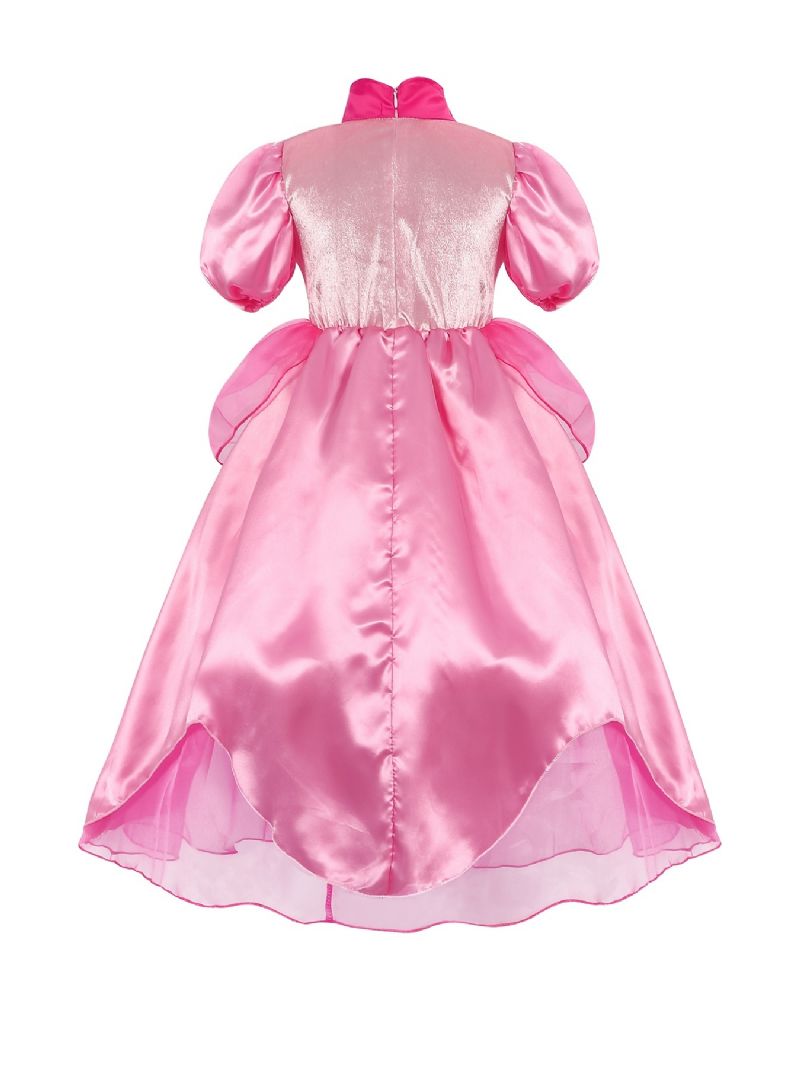 Piger Pink Princess Kjole Til Fest Cosplay Kostume