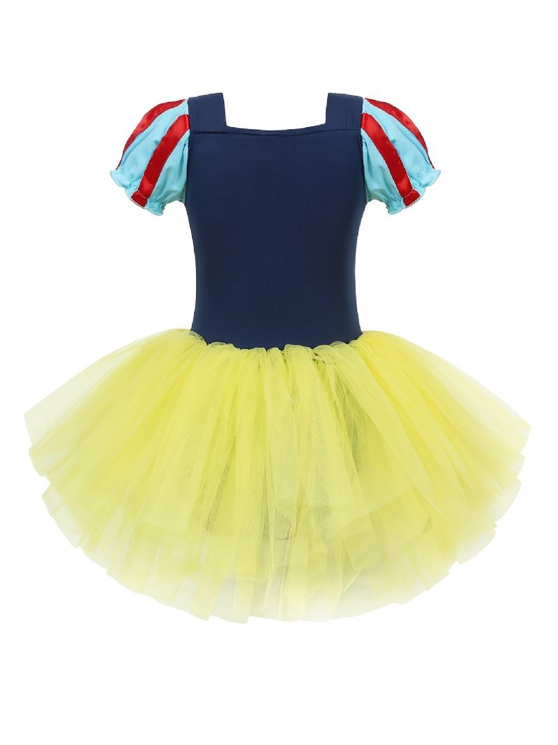 Piger Prinsesse Tutu Kjole Ballet Dansekjole Kostume Dress Up Fødselsdagsfest Jul Cosplay Outfit Tilbehør Inkluderet Sæt