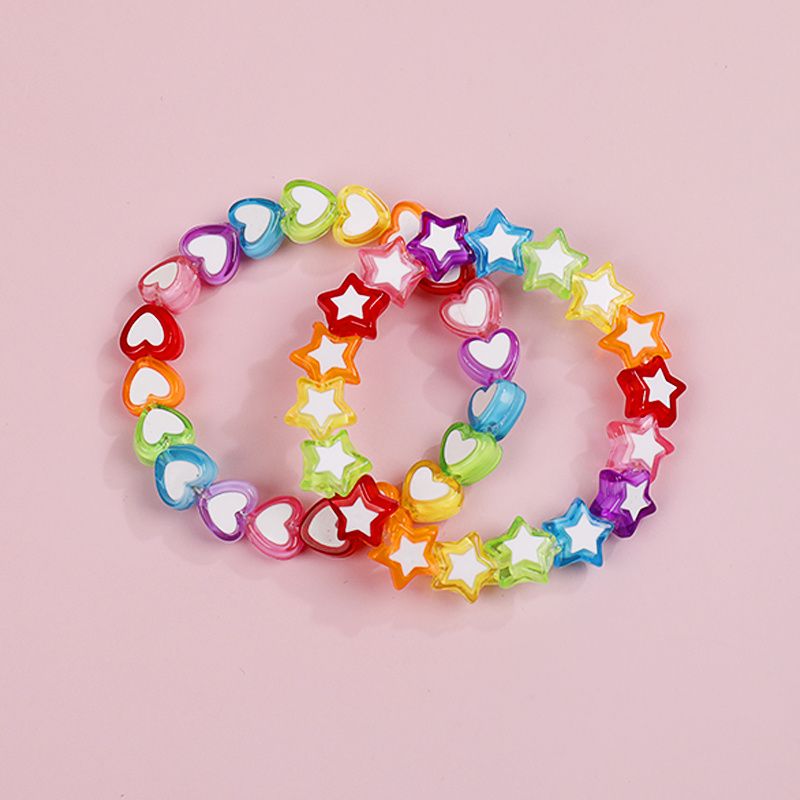 Makersland Piger Cute Star Love Bead Armbånd