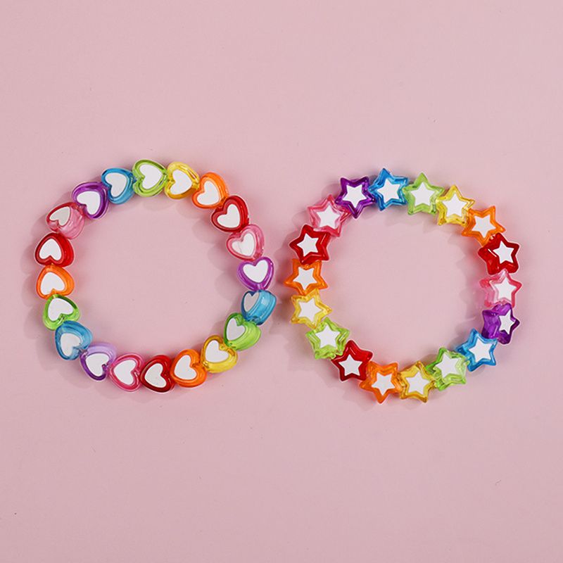 Makersland Piger Cute Star Love Bead Armbånd