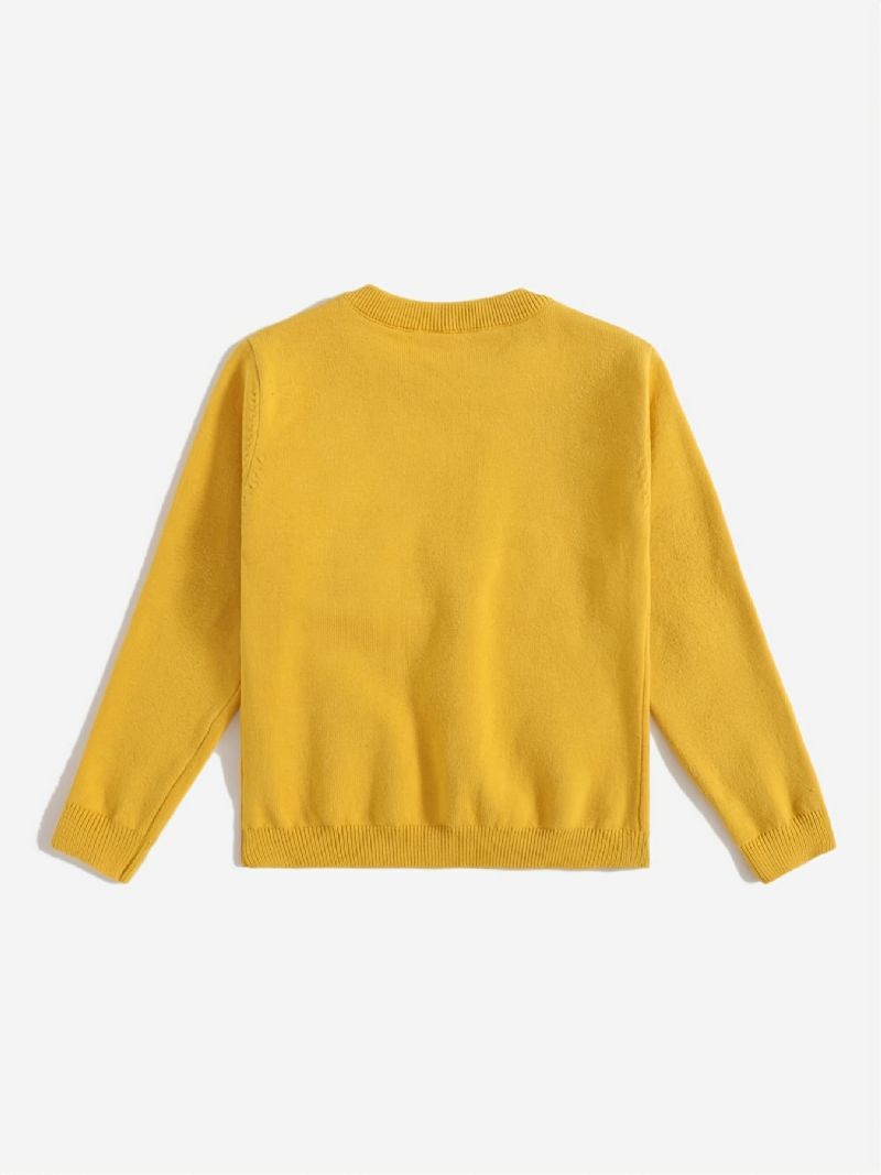 Sød Drenge Bjørn Langærmet Sweater