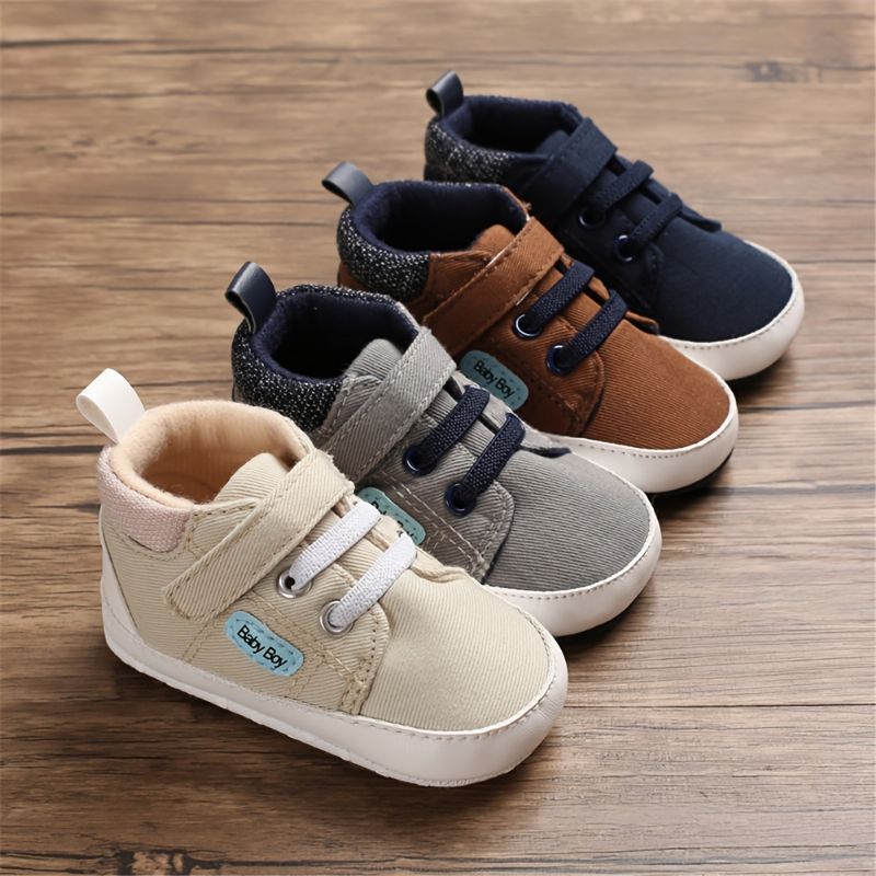 Toddler Baby Efterår Vinter Casual Skridsikker Velcro Sneakers Sko