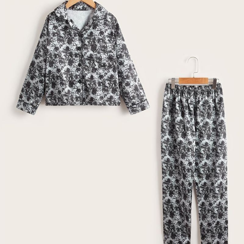 Langærmet Pyjamassæt Til Drenge Loungewear Til