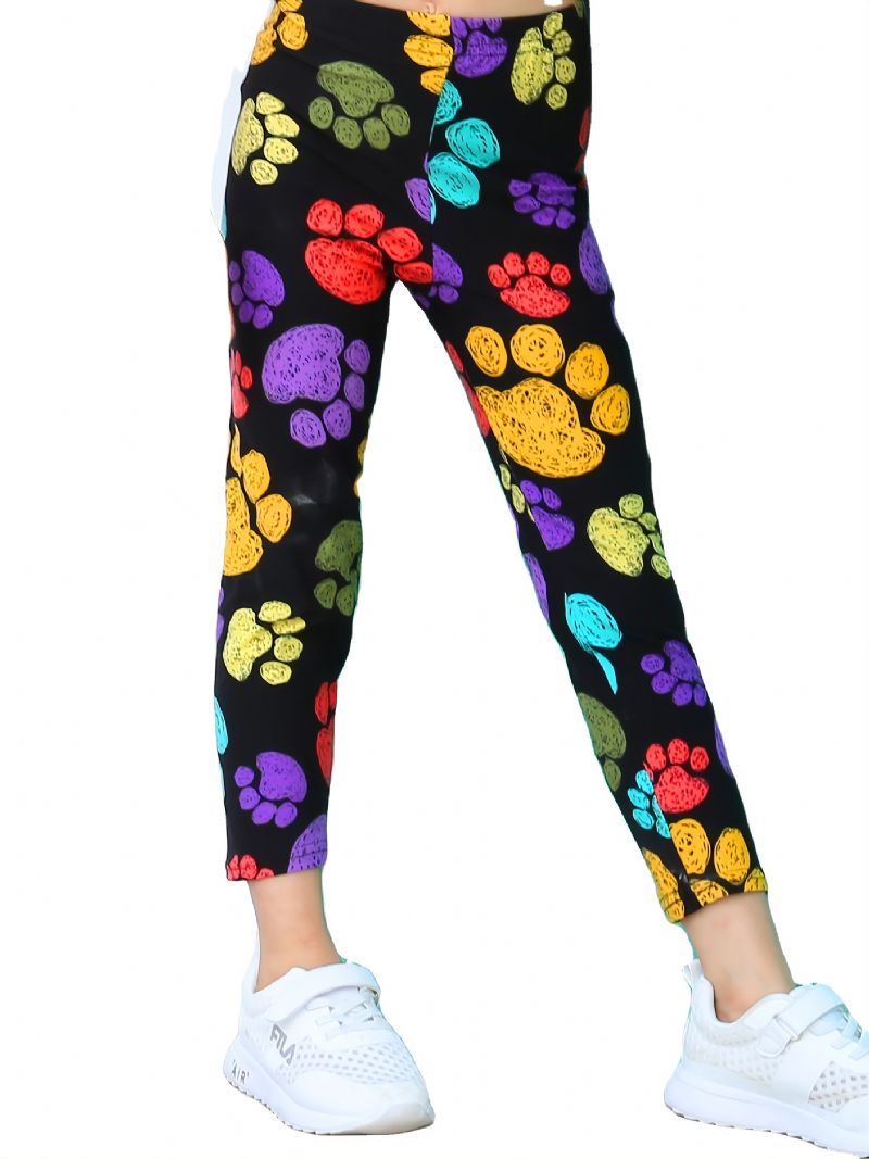 Søde Paws Piger Bløde Leggings