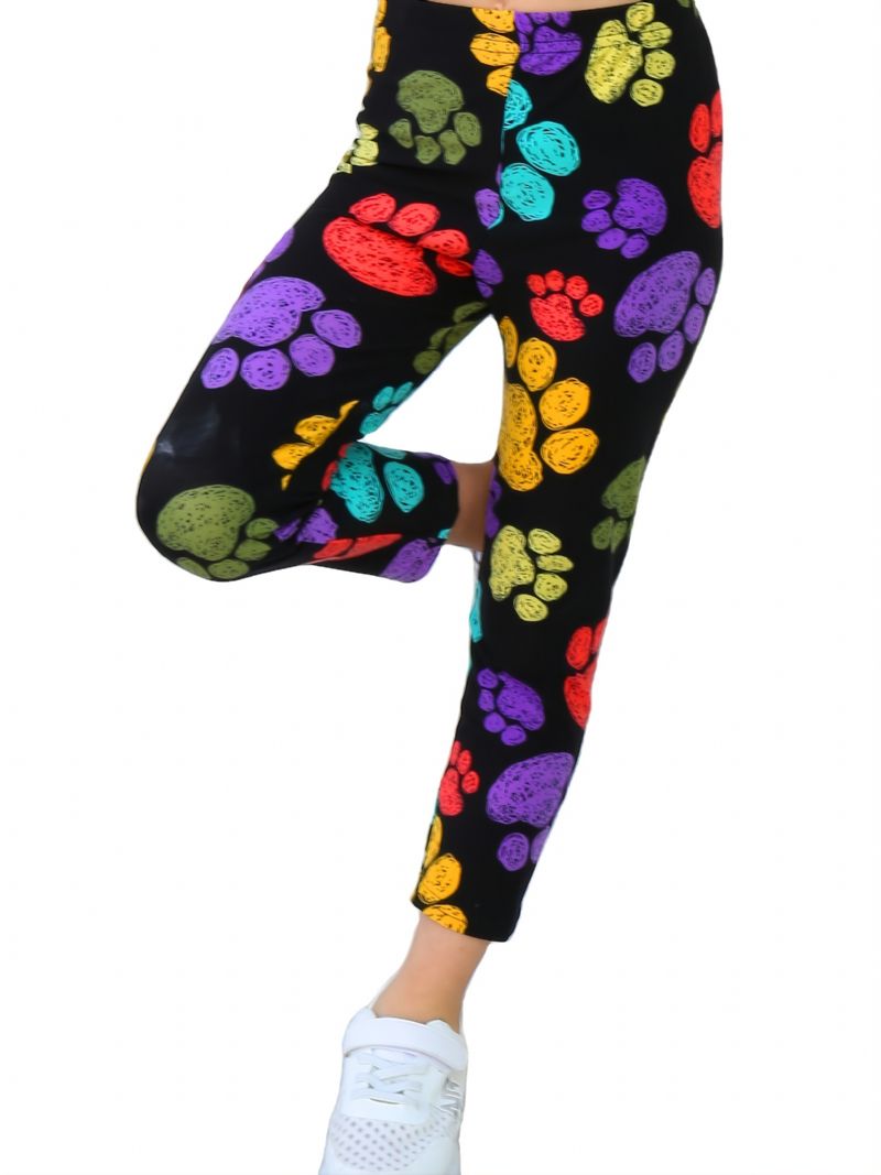 Søde Paws Piger Bløde Leggings