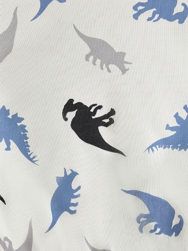 Hættetrøje Med Dinosaurtryk Til Børn Med Lange Ærmer Sweatshirt Drenge Piger Børnetøj