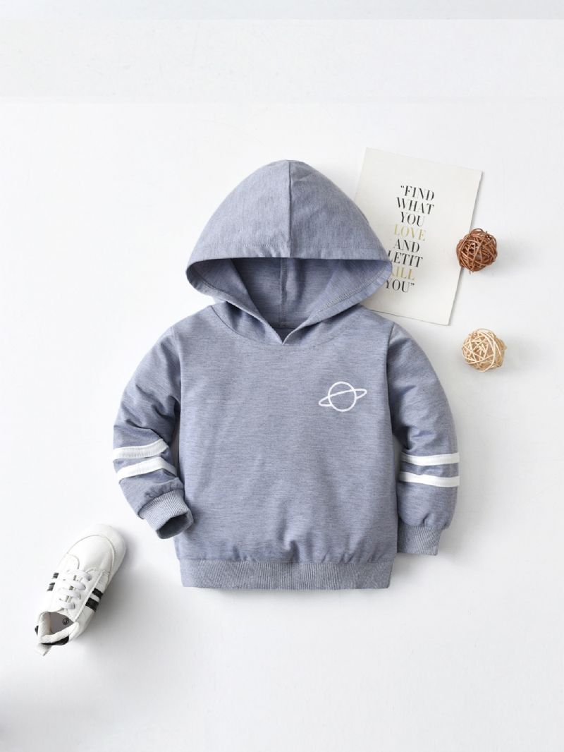 Toddler Drenge Universe Pattern Hoodie Pullover Casual Sweatshirt