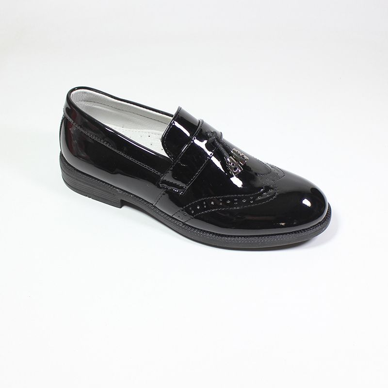 Drenge Pu Læder Anti-slip Fringe Loafers