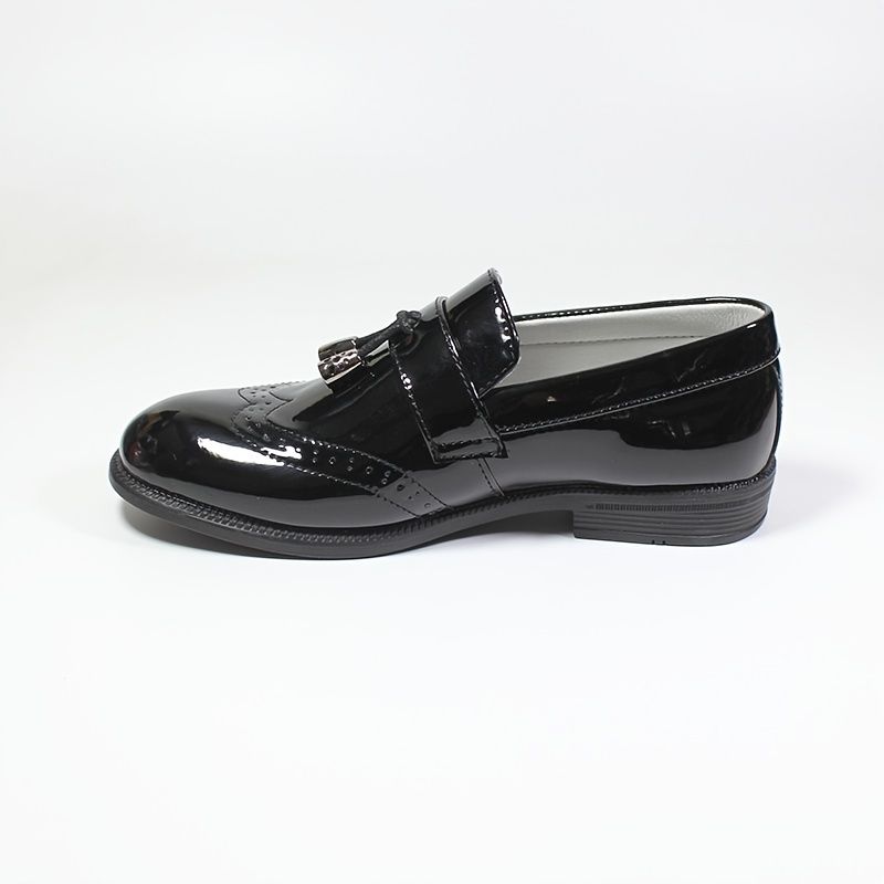 Drenge Pu Læder Anti-slip Fringe Loafers