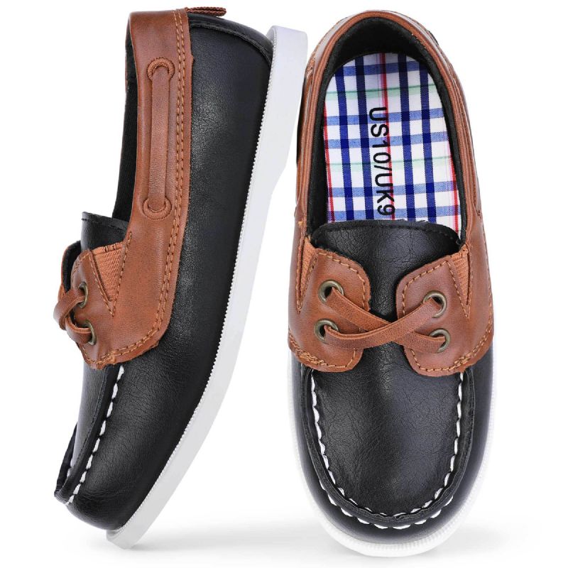 Toddler Drenge Dress Shoes Casual School Slip On Loafers