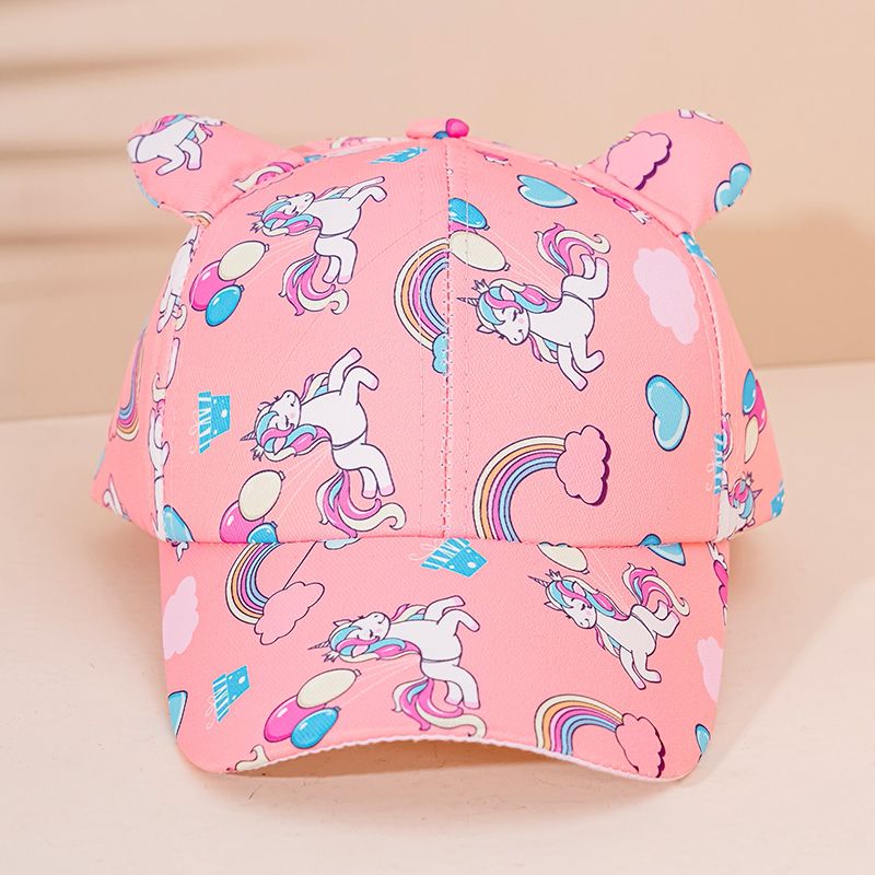 Børns Rainbow Love Unicorn Baseballkasket