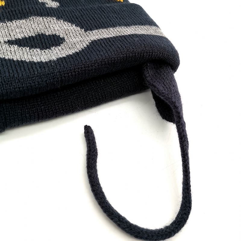 Efterår Vinter Nye Børn Baby Beanie Hatte Strikket Hue Med Pom Pom