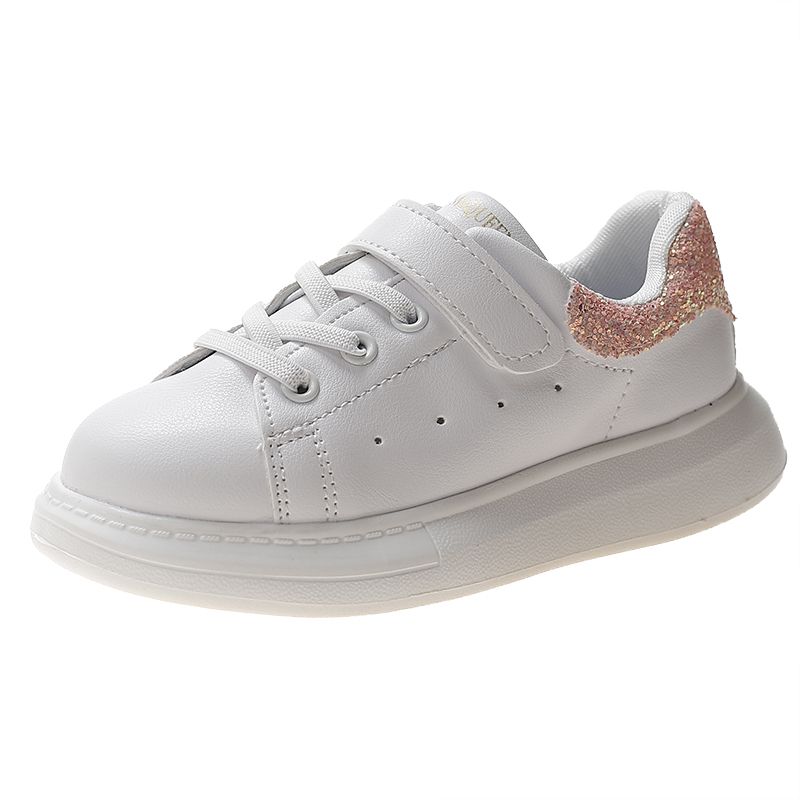 Babypiger Solid Low Top Letvægts Skatesko Pigesneaker