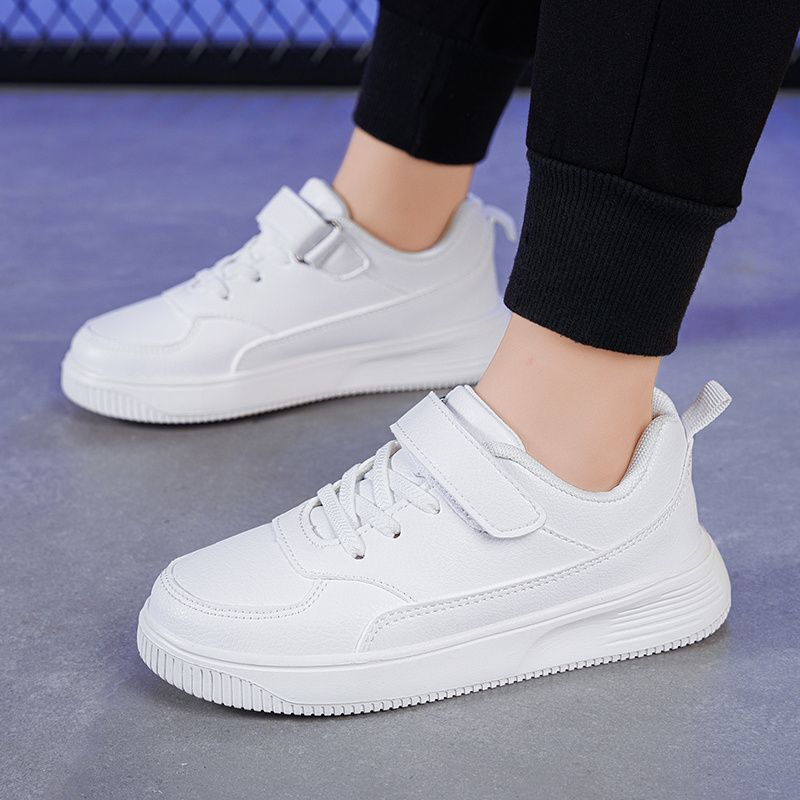 Casual Sneakers I Modelæder Til Børn