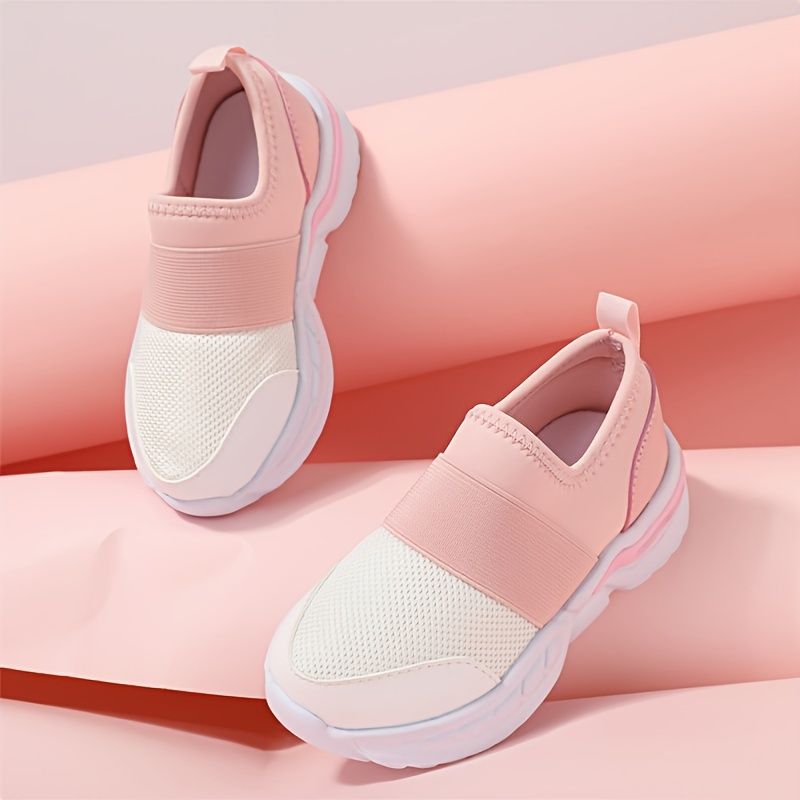 Piger Casual Letvægts Colorblock Low Top Sneakers